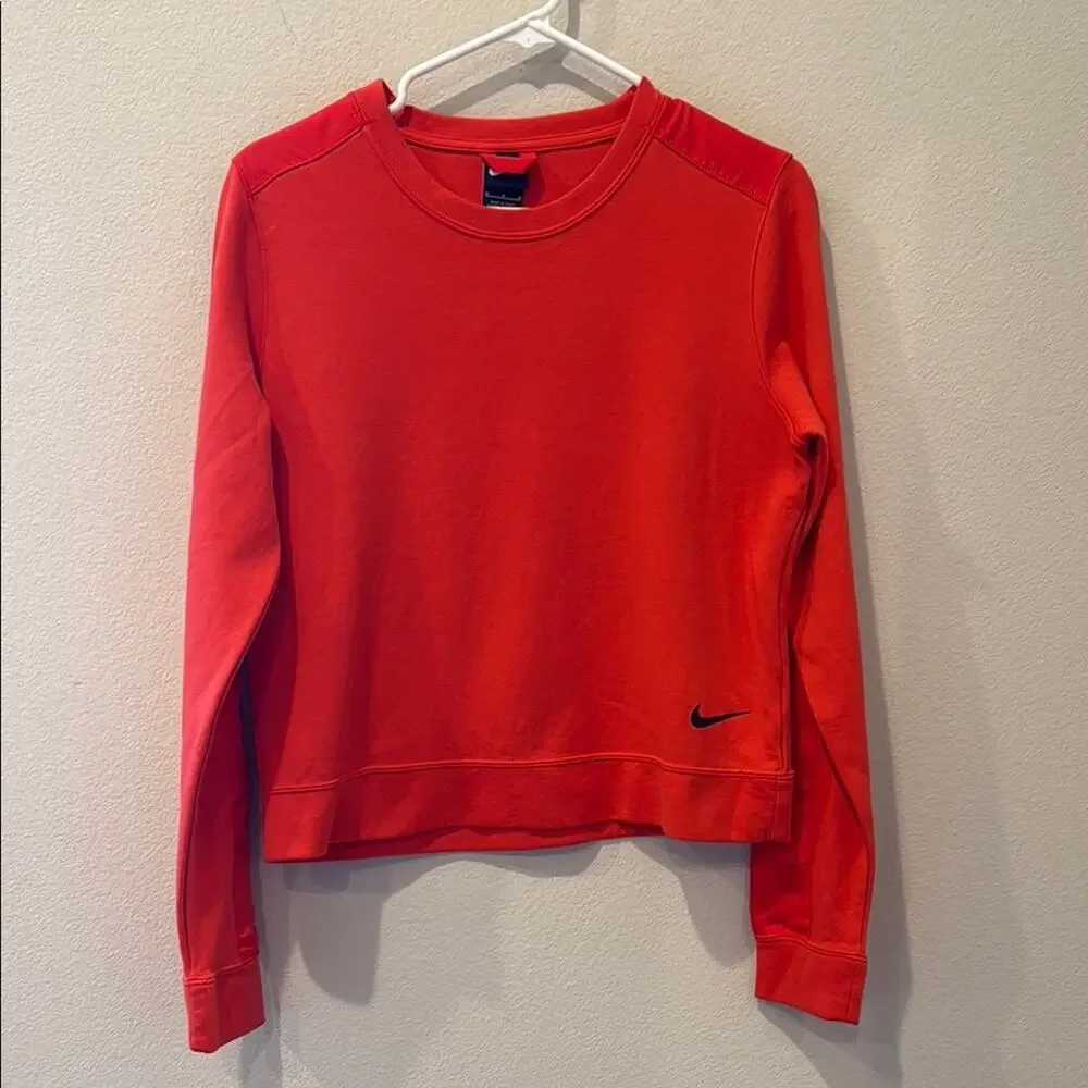Nike Advance 15 Salmon Red Boxy Pullover Size Medium M‎